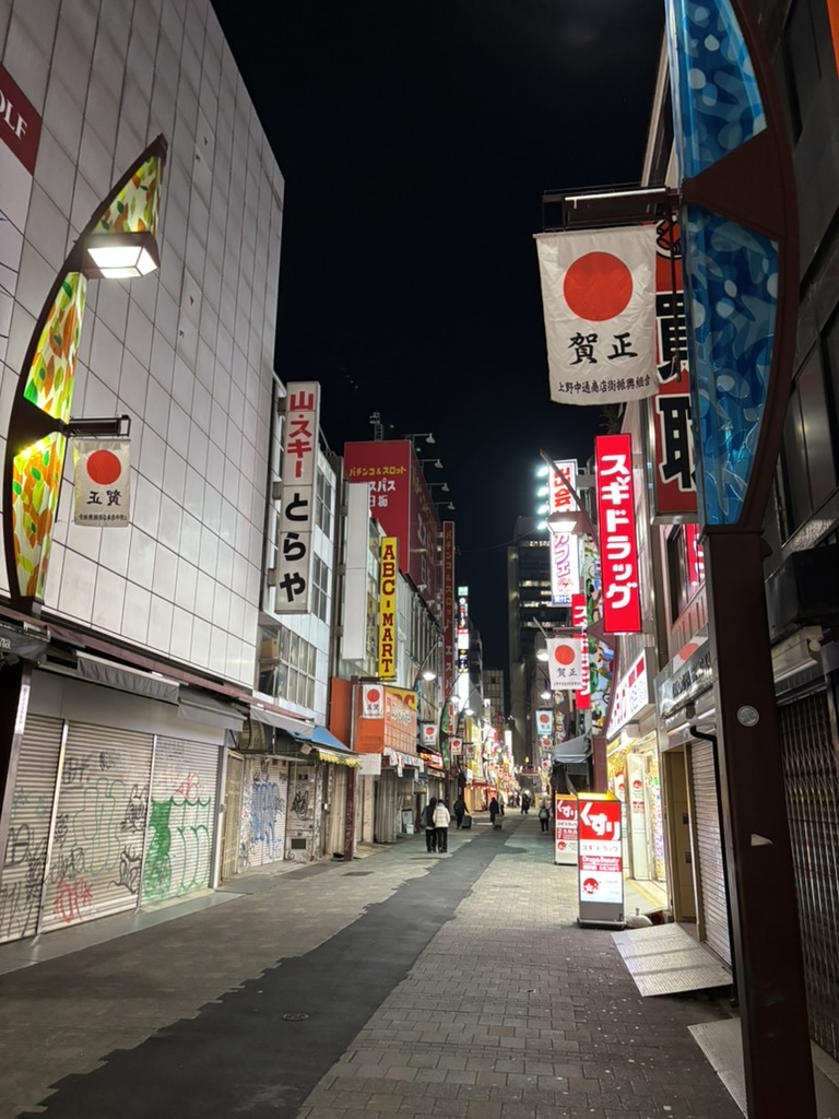 Ameyoko closing down for the night
